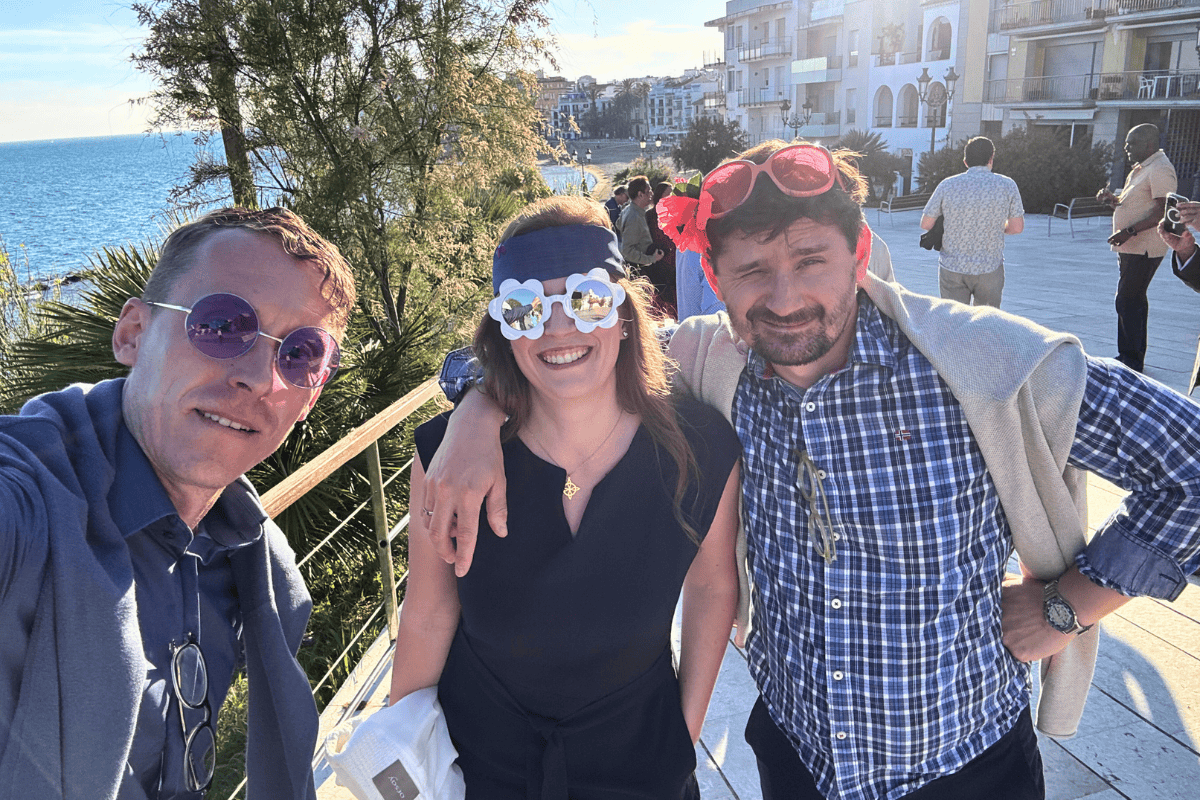 The Staffino team at the afterparty of PharmacyForum UK 2025.