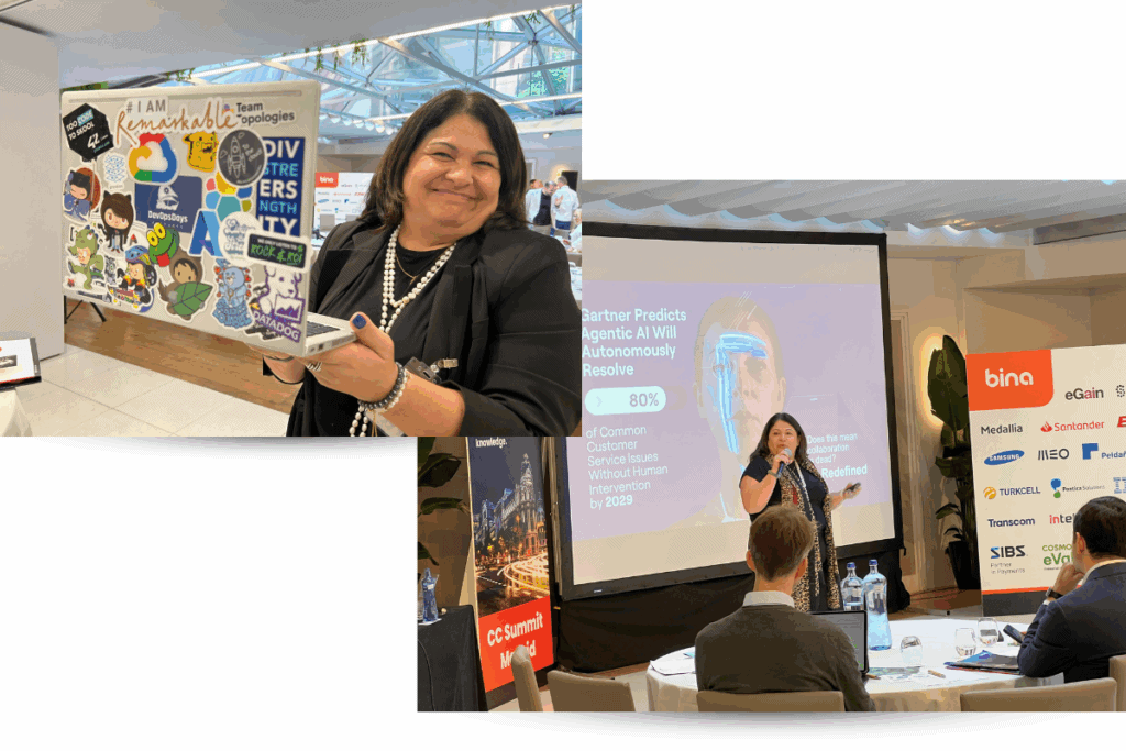 MEO presenting at Bina on subject of Building Intelligent Ecosystems: The AI Revolution in Collaboration