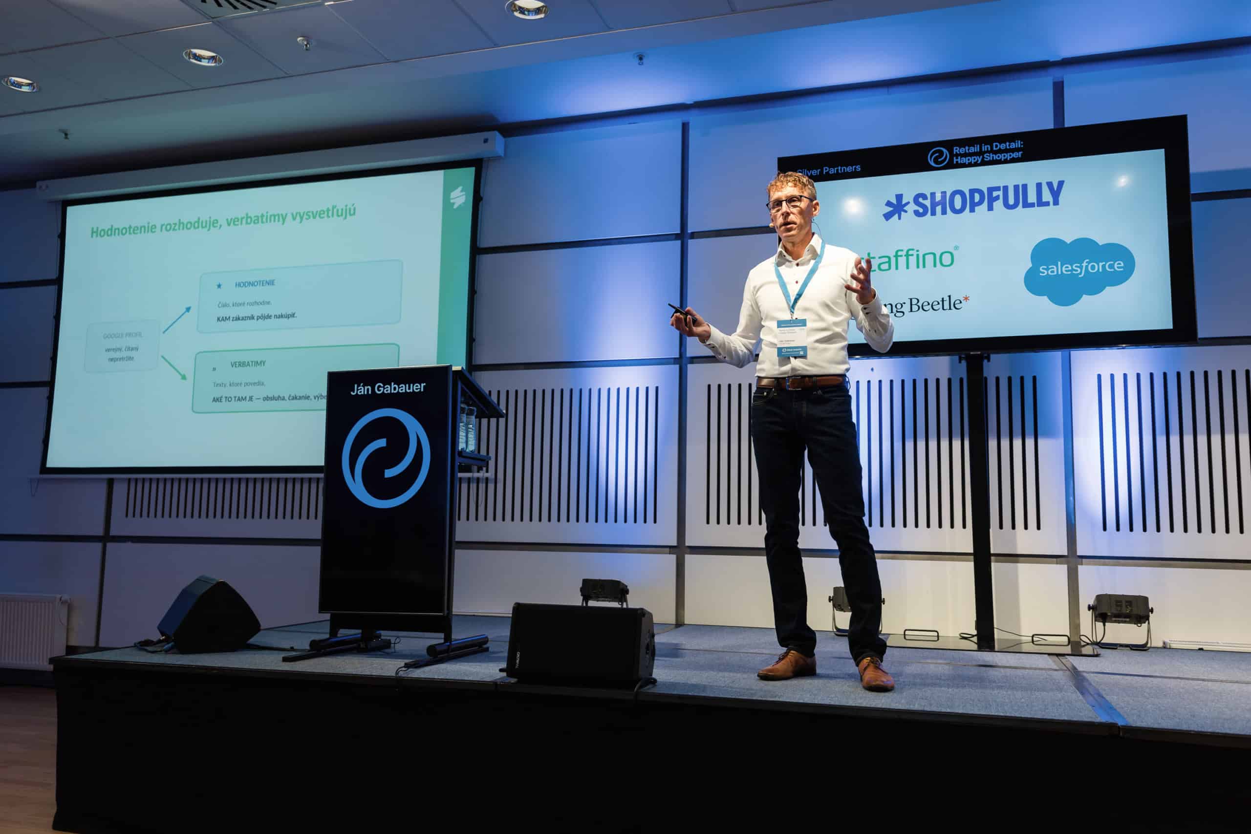 Jan Gabauer from Staffino talking about customer loyalty at Retail in Detail 2026.